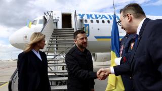 ЗЕЛЕНСЬКИЙ ПРИЛЕТІВ У ЧЕХІЮ